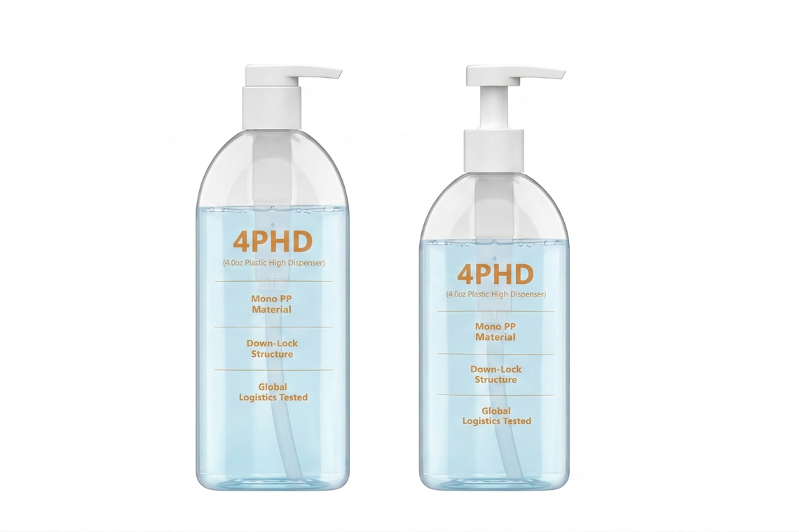 이커머스 물류 안정성 강화 및 재활용 최적화 단일소재(ALL-PP) 4.0cc 펌프 패키징